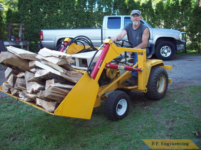 P.F. Engineering — Doityourself Plans — Gallery Image cub cadet 149